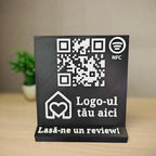 Custom Multifunctional QR & NFC Stand – Personalized for Your Business