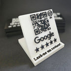 QR & NFC Stand for Google Maps Reviews