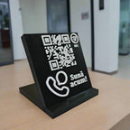 QR & NFC Stand for Direct Call – Instant Contact Access