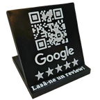 QR & NFC Stand for Google Maps Reviews