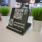 QR & NFC Stand for Website Links