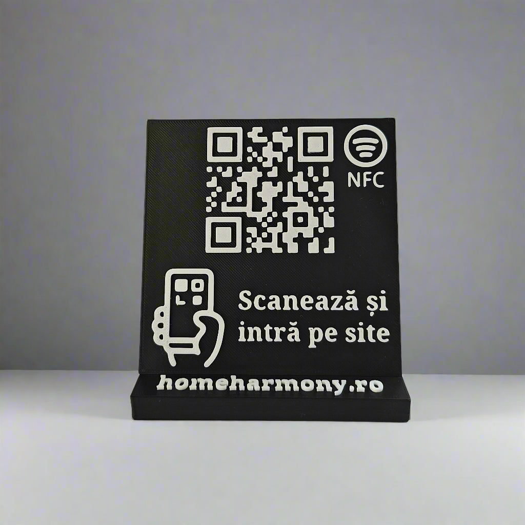 QR & NFC Stand for Website Links