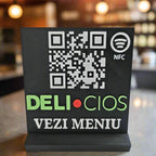 Custom Multifunctional QR & NFC Stand – Personalized for Your Business