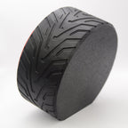 QR & NFC Stand for Google Reviews – F1 Wheel Design in Multiple Colors