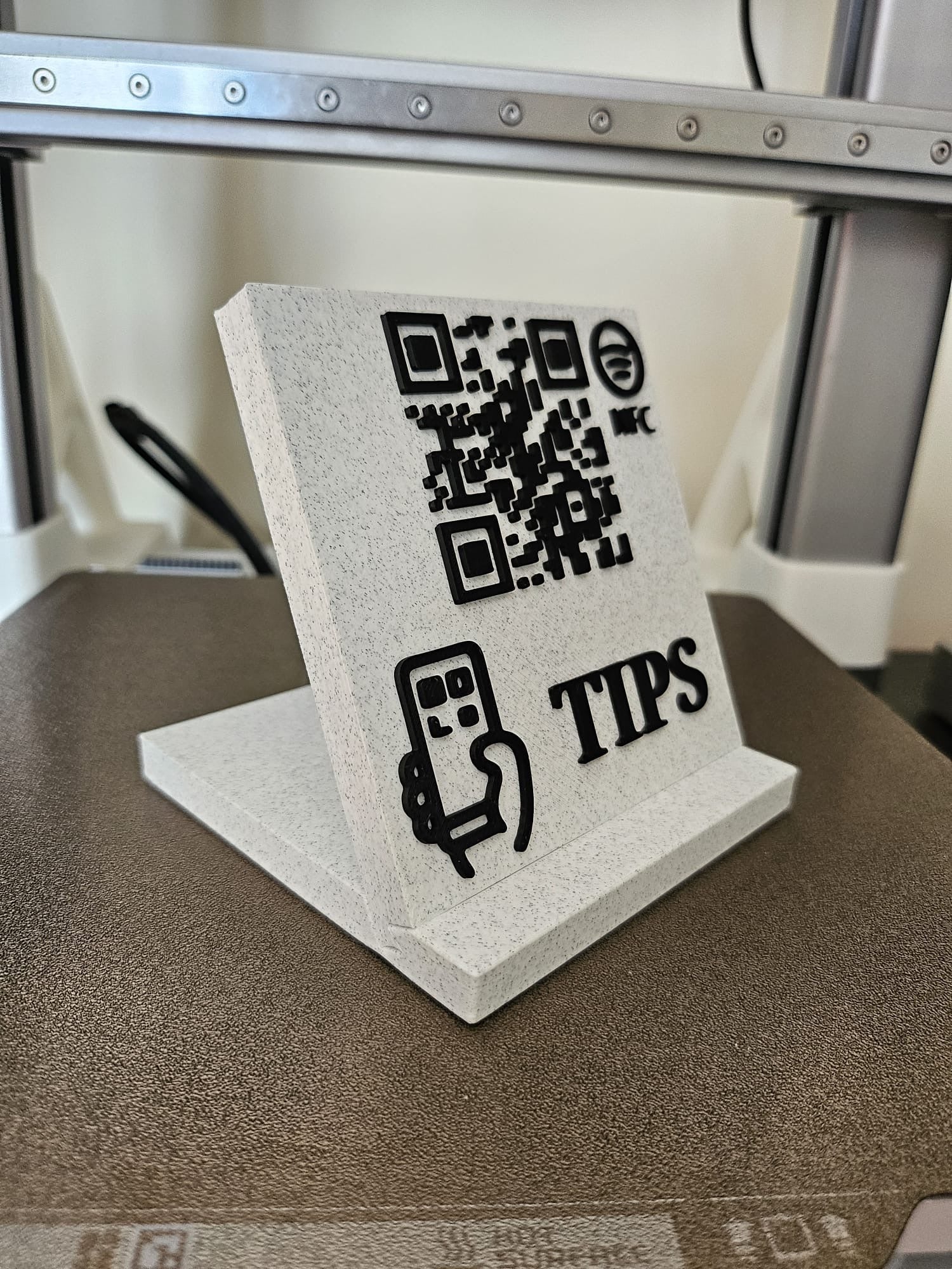 Custom Multifunctional QR & NFC Stand – Personalized for Your Business