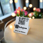 QR & NFC Stand for Instagram Page