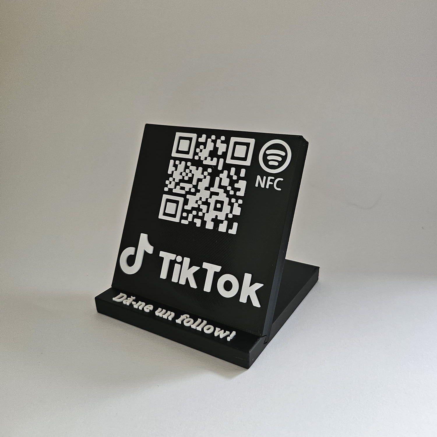 QR & NFC Stand for TikTok Profile