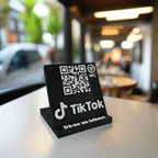 QR & NFC Stand for TikTok Profile