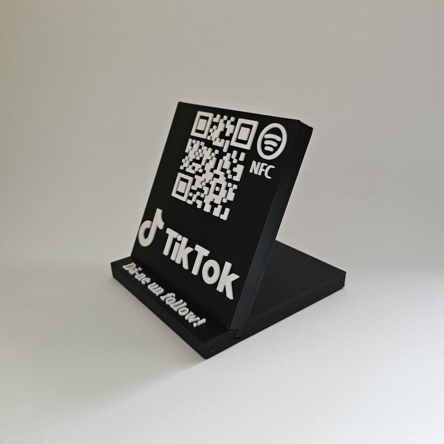 QR & NFC Stand for TikTok Profile