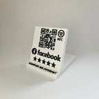 QR code & NFC Stand – Direct Link to Your Facebook Page