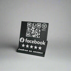 QR code & NFC Stand – Direct Link to Your Facebook Page