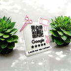 QR & NFC Stand for Google Reviews – Perfect for Salons and Barbershops